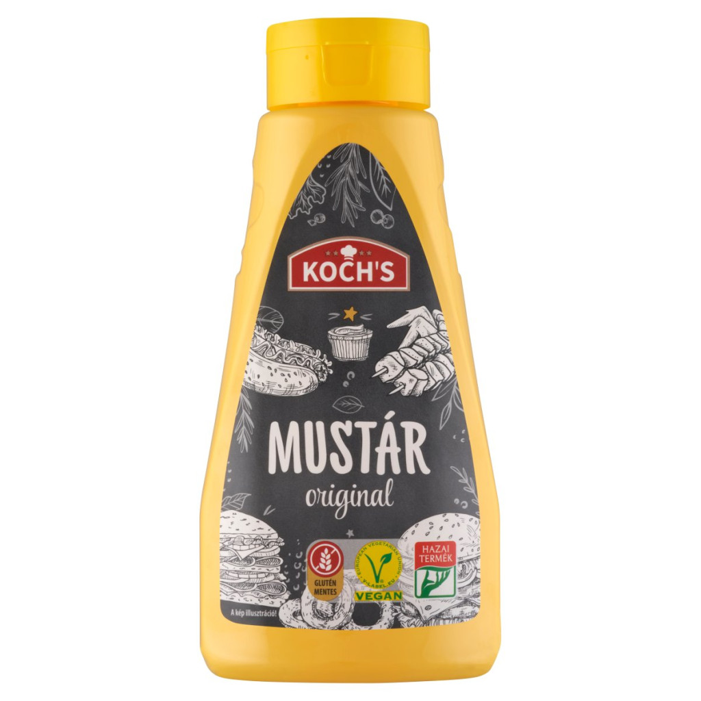 KOCHS MUSTÁR FLAKON 500G akciós termékkép 1