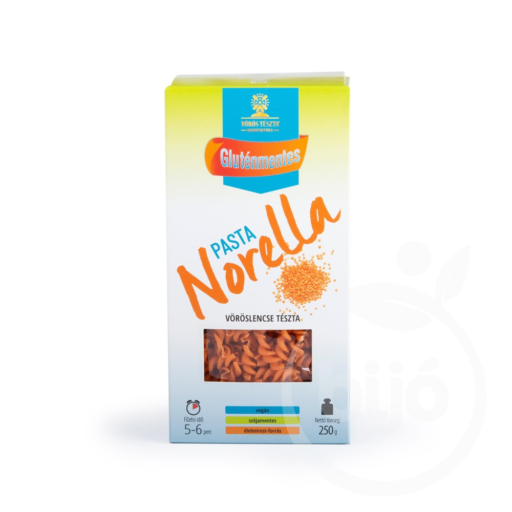 Pasta Norella vöröslencse orsó száraztészta 250 g