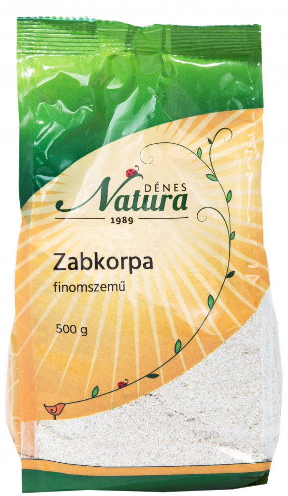 Natura zabkorpa finomszemű 500 g