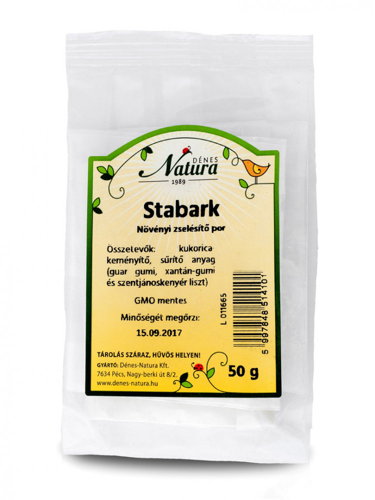 Natura stabark 01 zselésítőpor 50 g