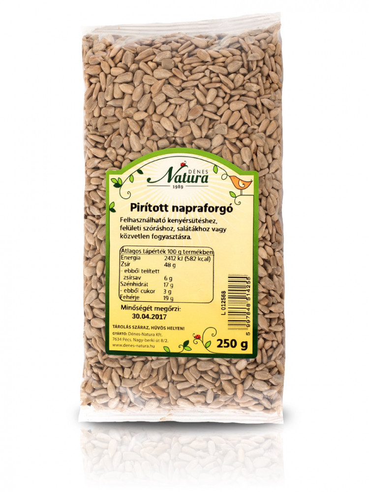 Natura pirított napraforgó 250 g