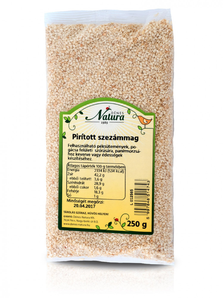 Natura pirított szezámmag 250 g