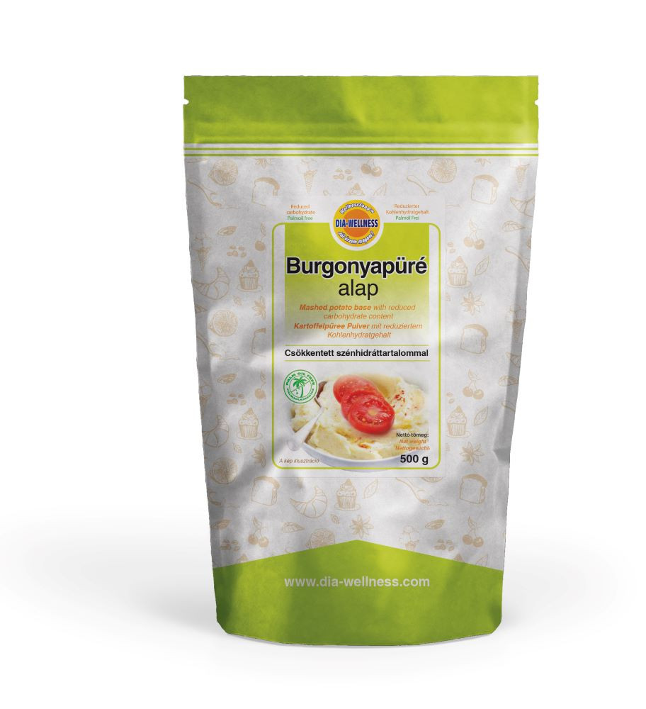 DIA-WELLNESS BURGONYAPÜRÉ ALAP 500G akciós termékkép 1