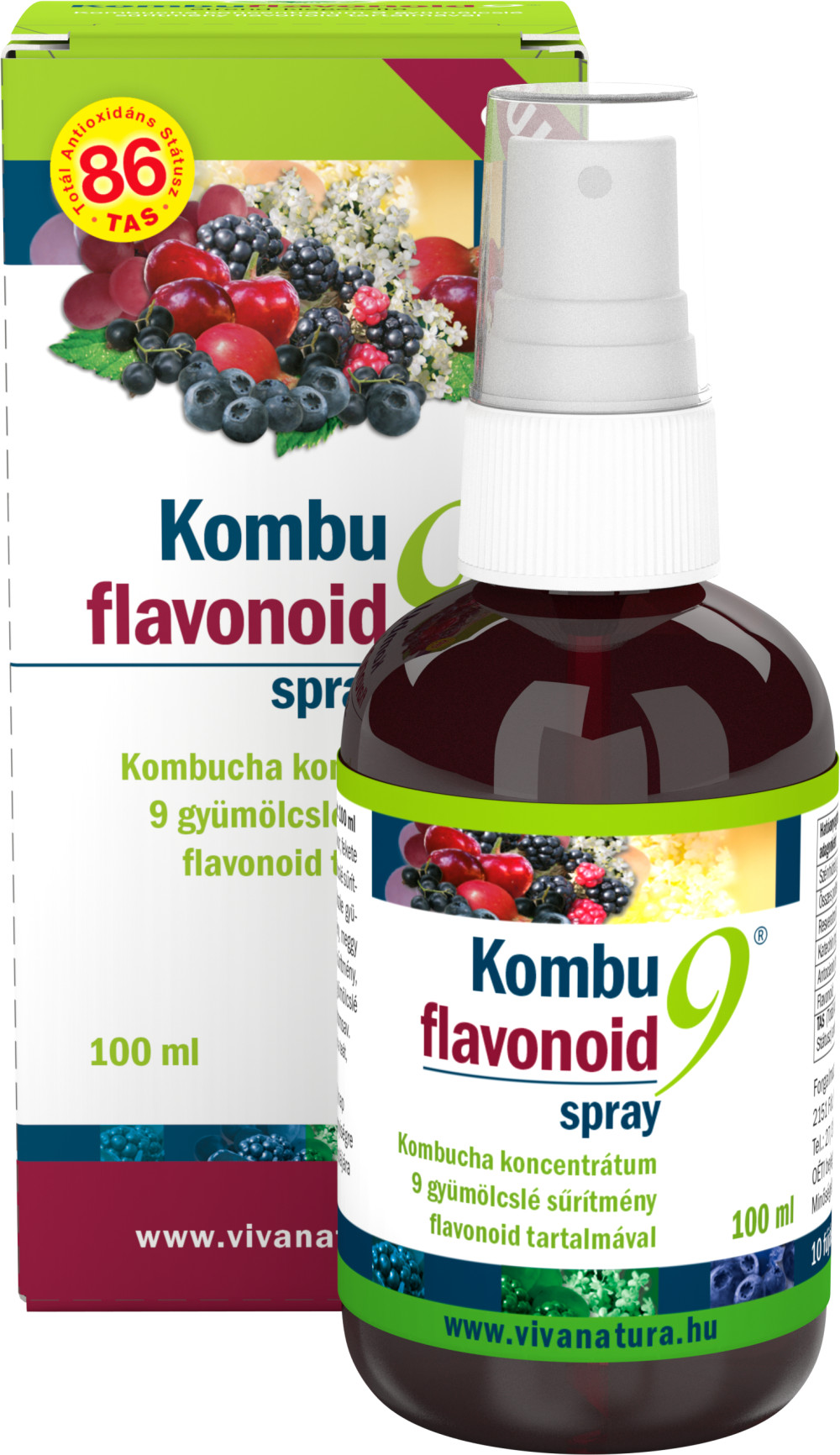 Viva natura kombucha étrend-kiegészítő kapszula 60 db