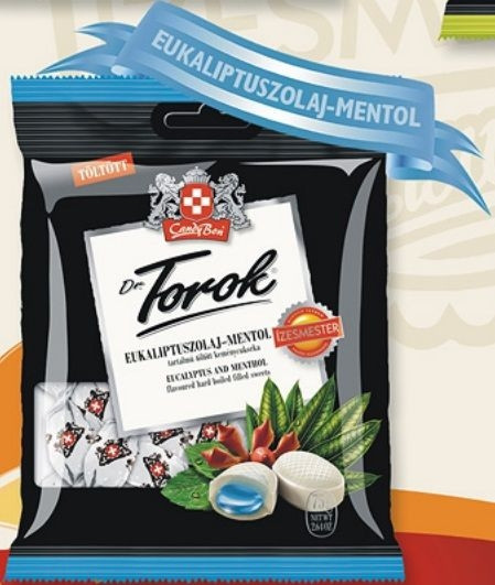 Dr.torok keménycukor töltött eukaliptusz -mentol 75 g