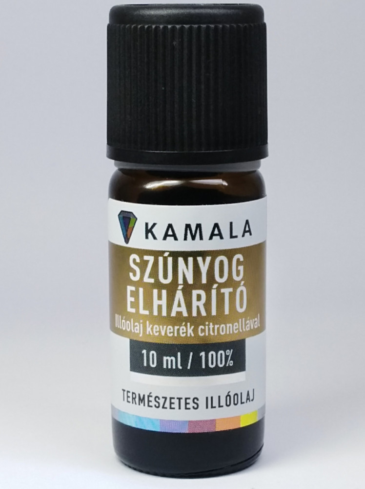 Kamala illóolaj 100% szúnyog elhárító keverék 10 ml