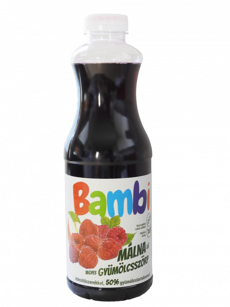 BAMBI LIGHT GYÜM.SZÖRP MÁLNA 1000ML