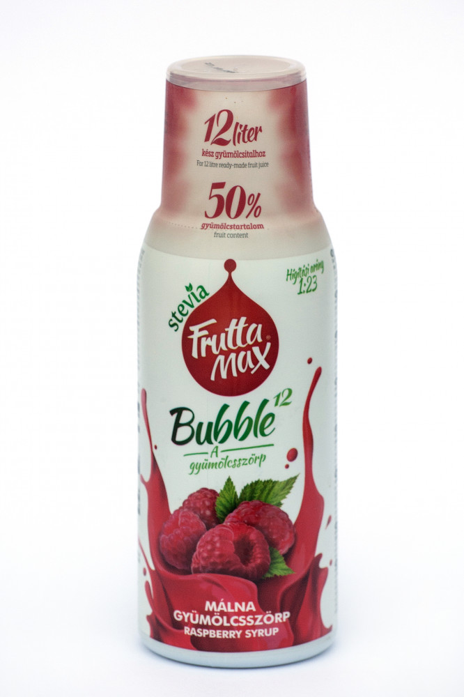 Fruttamax bubble 12 málna 500 ml