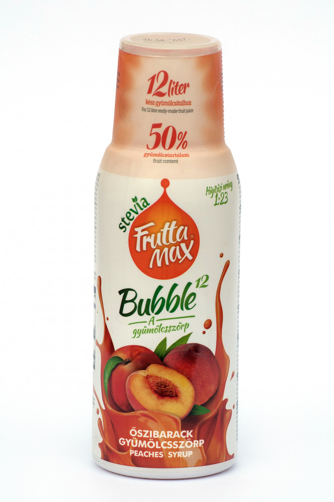 Fruttamax bubble 12 barack 500 ml