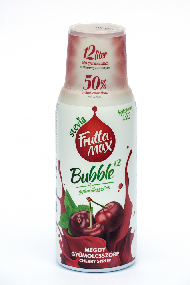 Fruttamax bubble 12 meggy 500 ml