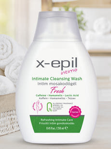 X-Epil intimo intim mosakodógél fresh 250 ml