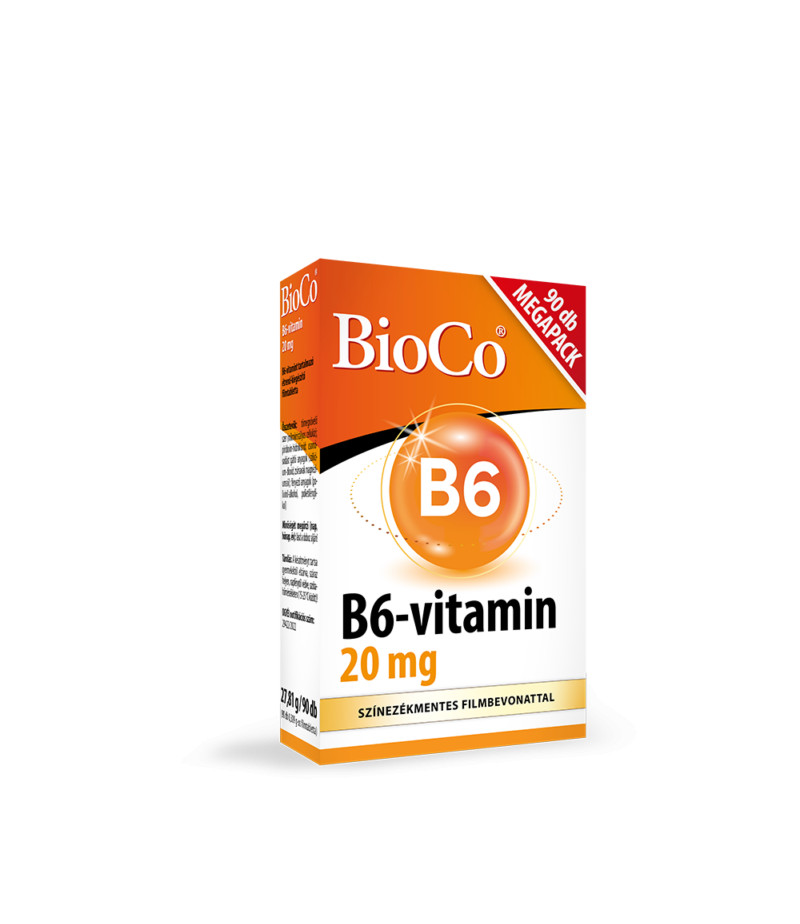 BIOCO B6-VITAMIN 20MG TABLETTA 90DB