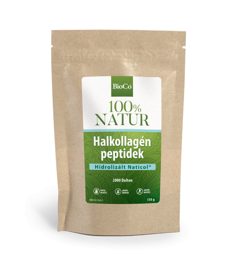 BioCo 100% NATUR Halkollagén peptidek tasakos por 150 g akciós termékkép 1