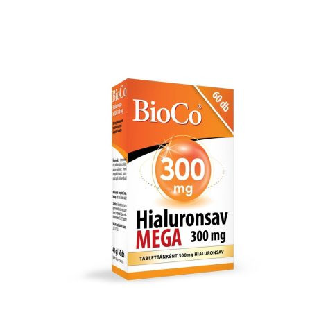 BIOCO HIALURONSAV MEGA 300MG 60 db akciós termékkép 1