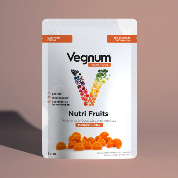 Vegnum Nutri Fruits trópusi gyümölcs ízű magnéziummal