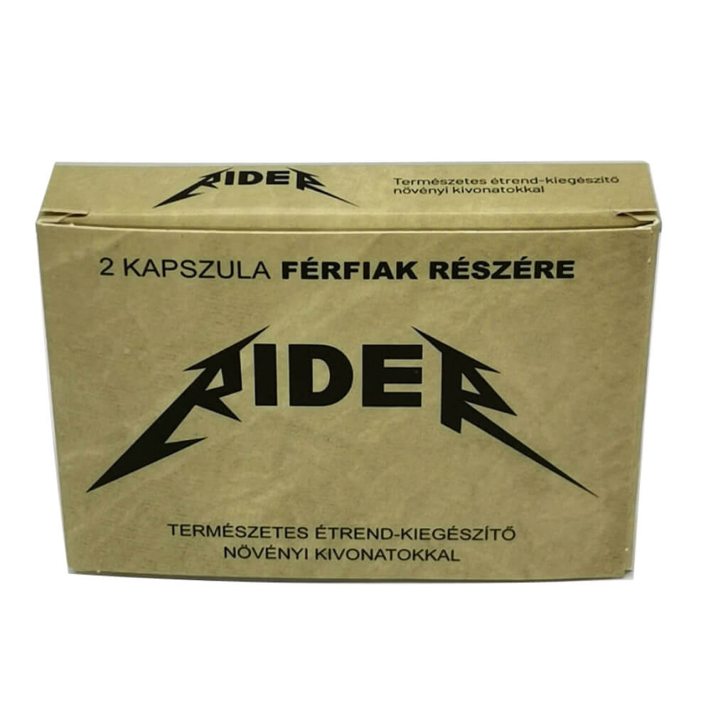 Rider - természetes étrend-kiegészítő férfiaknak (2db)