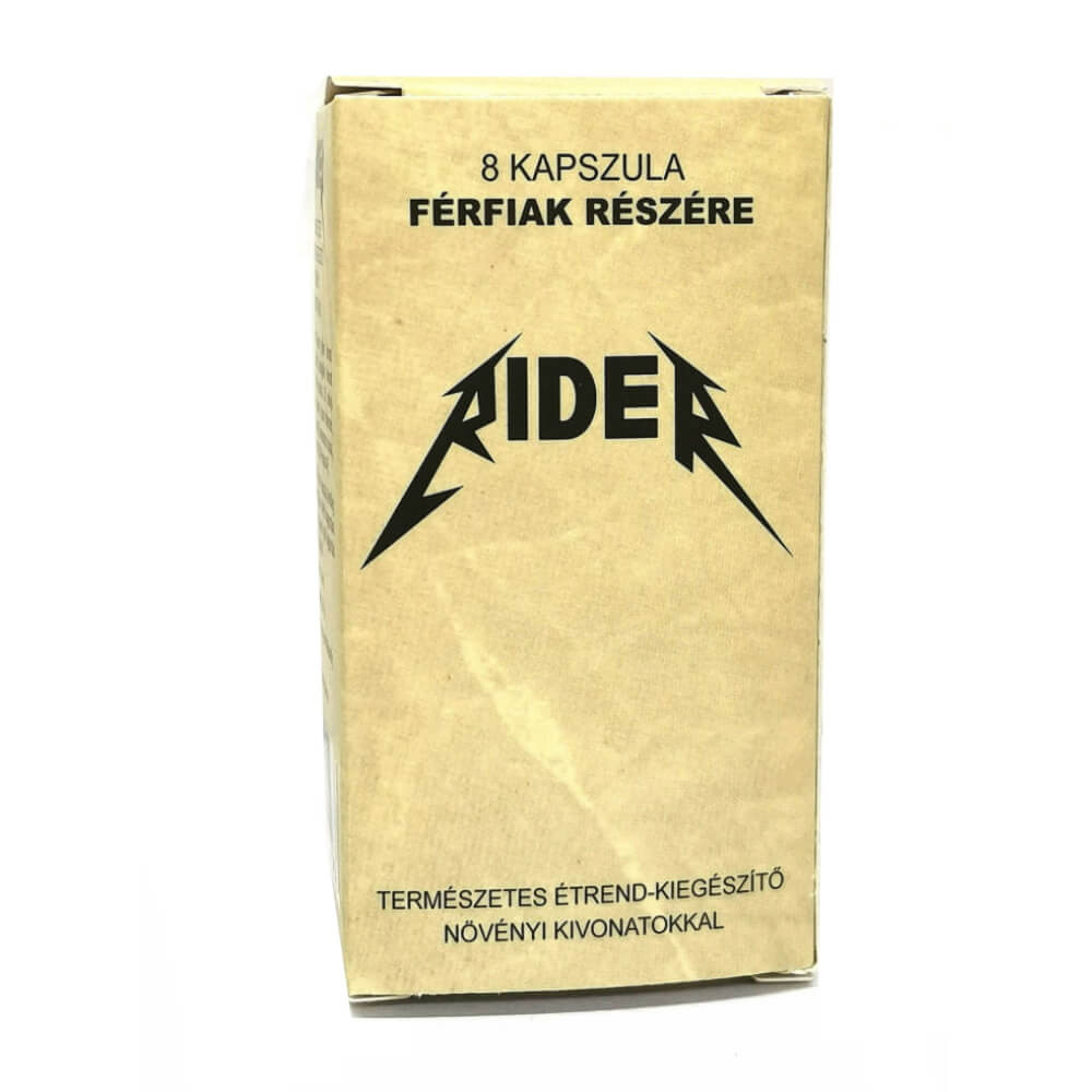 Rider - természetes étrend-kiegészítő férfiaknak (8db)