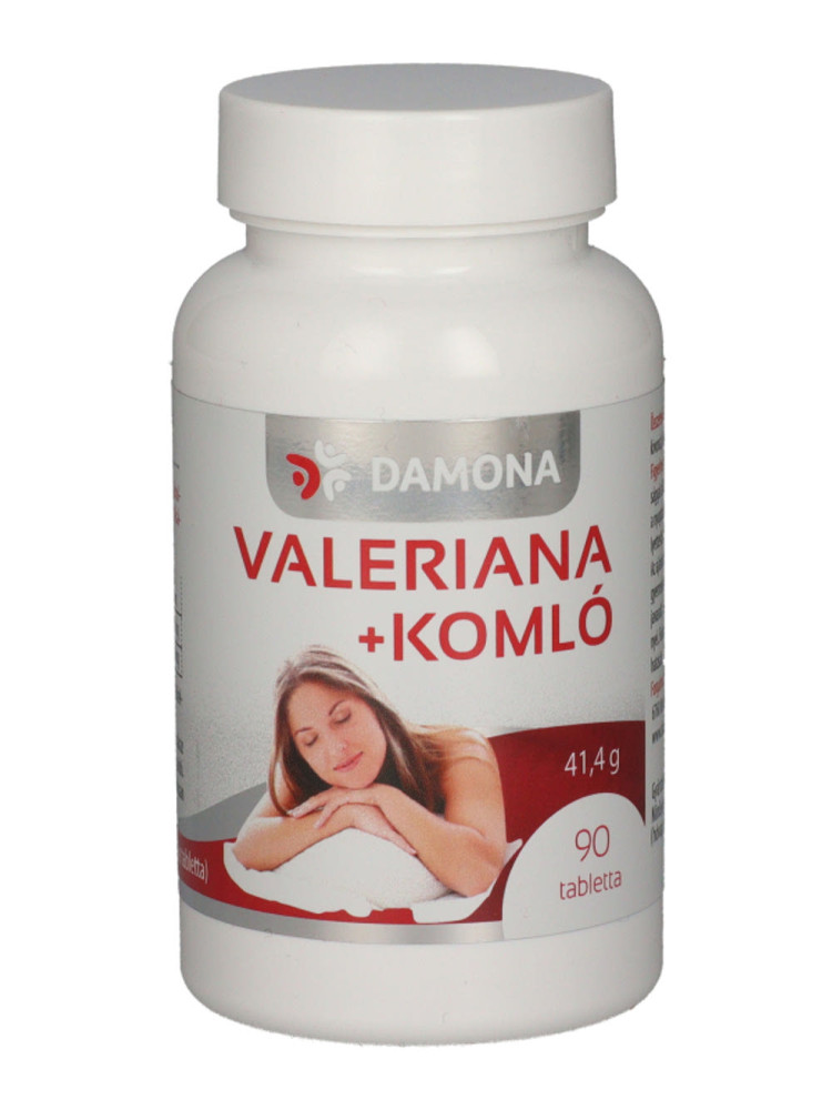 Damona Valeriana + Komló tabletta (90x)