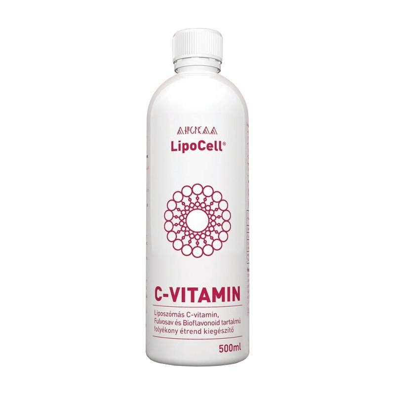 Lipocell c-vitamin folyékony étrend-kiegészítő 500 ml