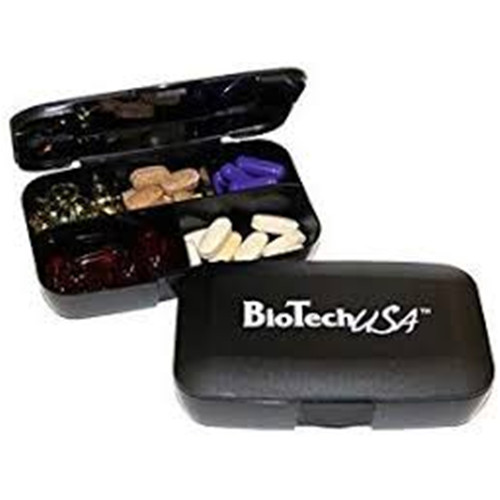 BiotechUSA Tablettatartó Biotech fekete akciós termékkép 1