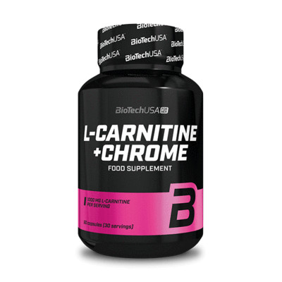 BiotechUSA L-Carnitine + Chrome 60 caps