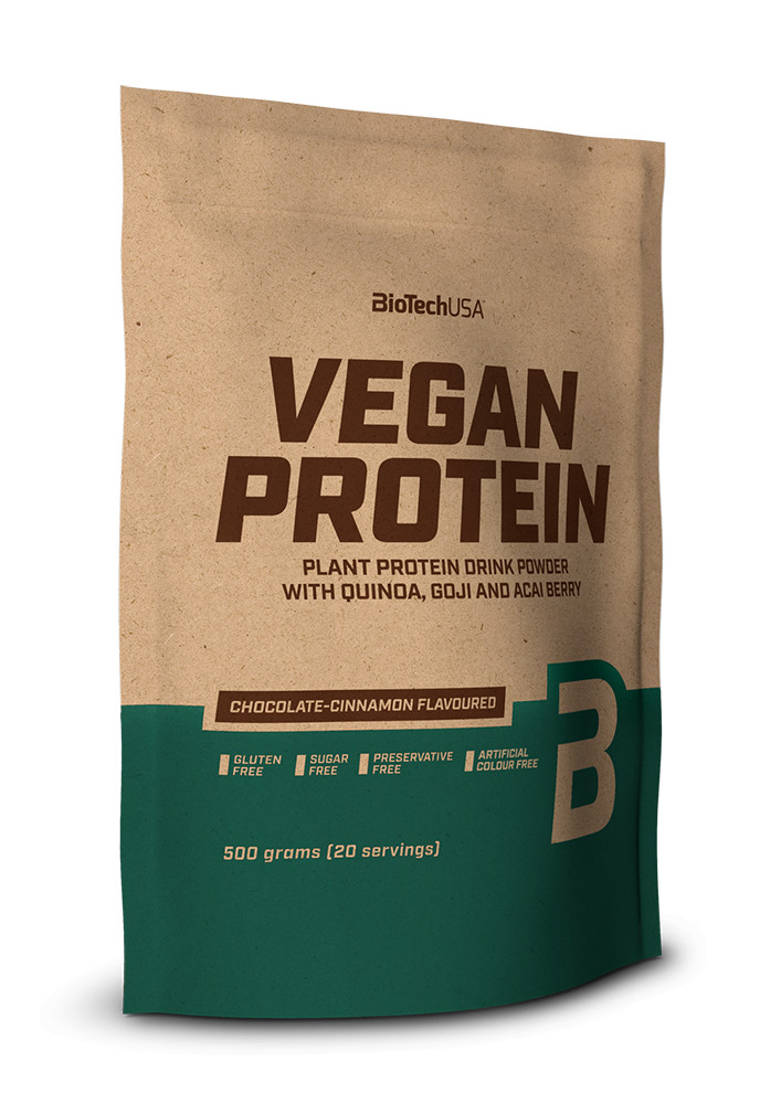 BiotechUSA Vegan Protein 500g banán akciós termékkép 1