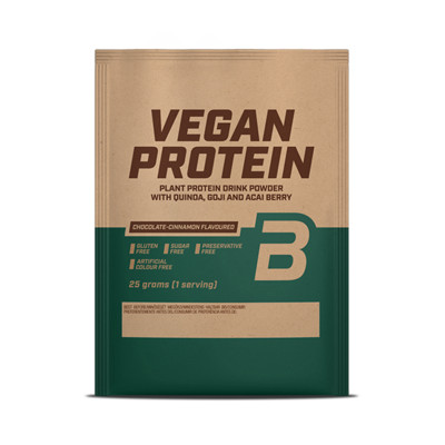 BiotechUSA Vegan Protein 25g banán akciós termékkép 1