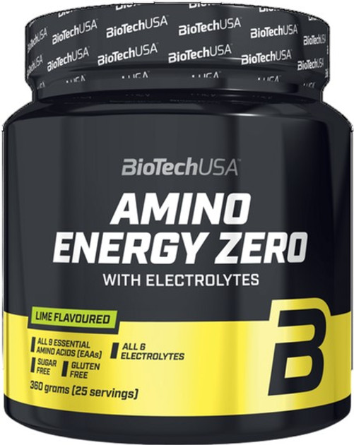 BiotechUSA Amino Energy Zero with Electrolytes 360g lime