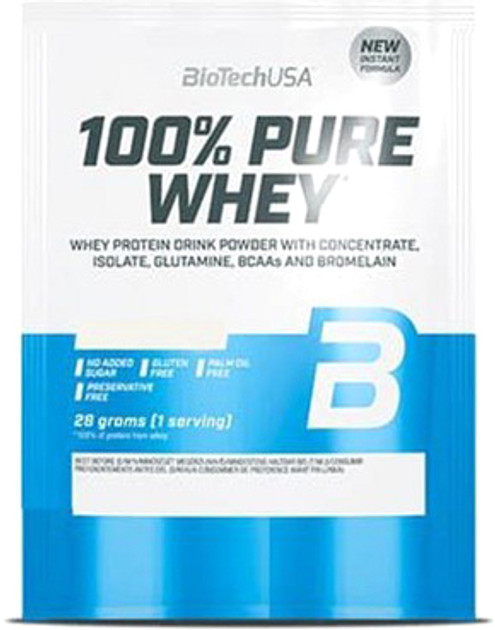 BiotechUSA 100% Pure Whey 28g bourbon vanília