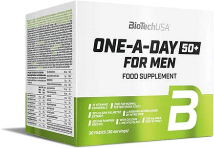 BIOTECH ONE A DAY 50+ MEN 30 DB