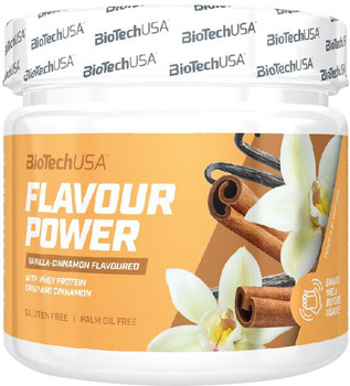 BiotechUSA Flavour Power 160g vanília-fahéj