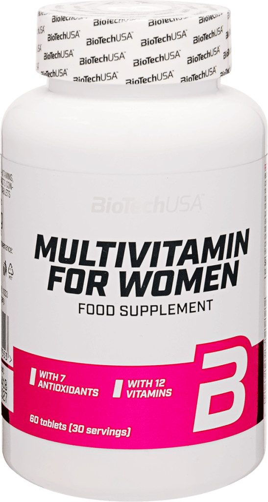 BiotechUSA Multivitamin for Women 60 tbl akciós termékkép 1