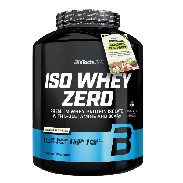 BiotechUSA Iso Whey Zero 1816g kókusz