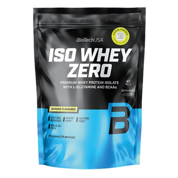 BiotechUSA Iso Whey Zero 454g pisztácia