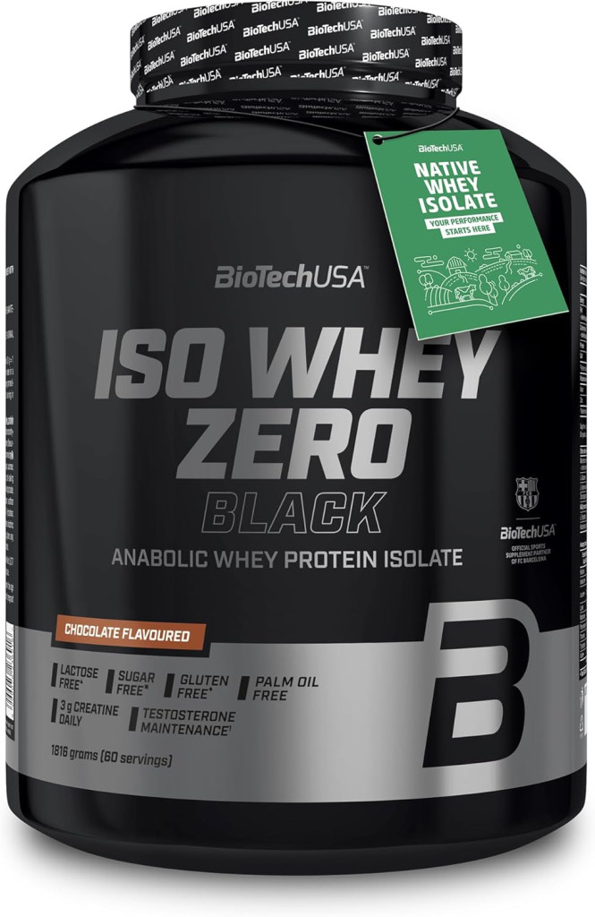 BiotechUSA Iso Whey Zero Black 1816g csokoládé