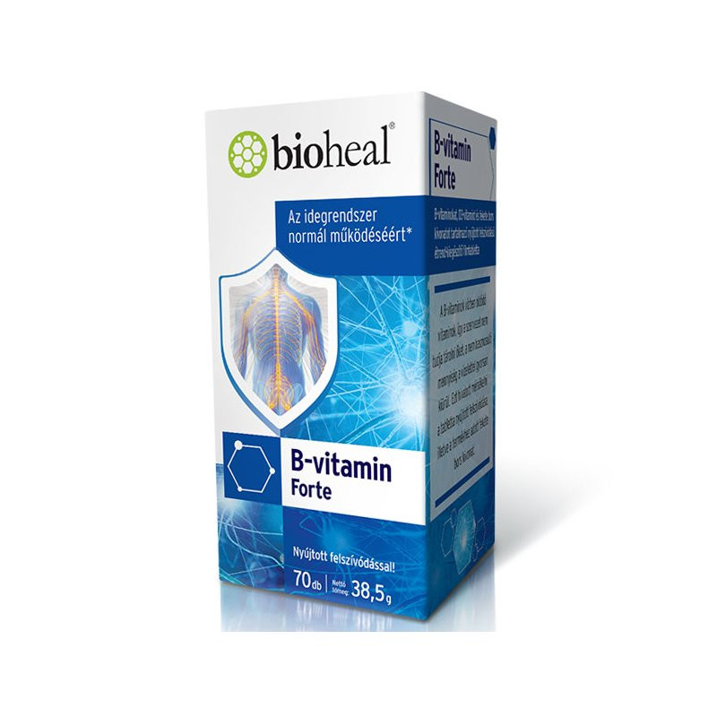 Bioheal B-vitamin forte tabletta 70 db