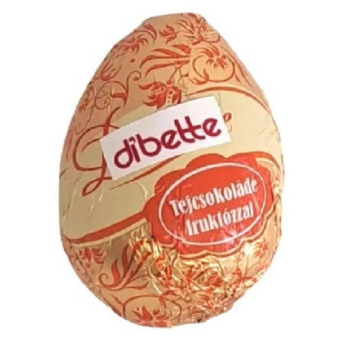 Dibette tejcsokoládé tojás fruktózzal 20 g akciós termékkép 1