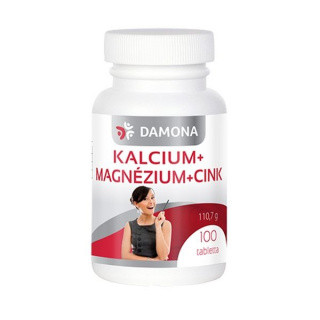 DAMONA KALCIUM+MAGNÉZIUM+CINK TABLETTA 100 db