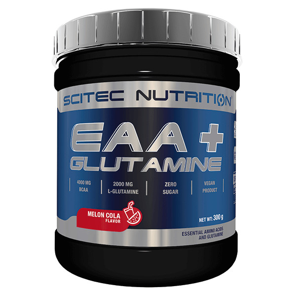 SciTec EAA + Glutamine 300 gr. sárgadinnye-kóla akciós termékkép 1