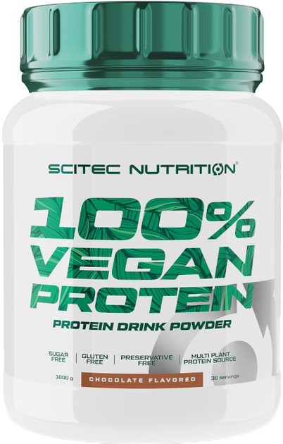 SCITEC 100% VEGAN PROTEIN CSOKI 1000G