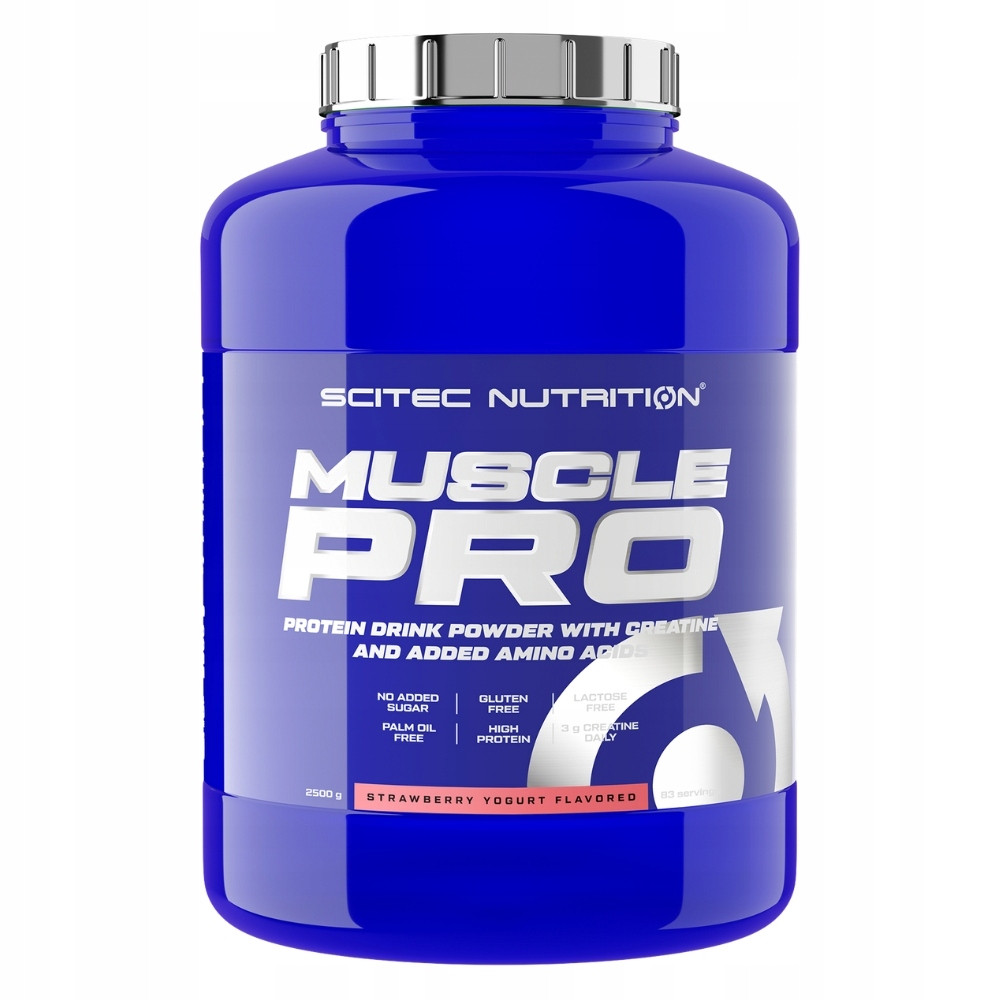 SciTec Muscle Pro 2500g eper-joghurt akciós termékkép 1