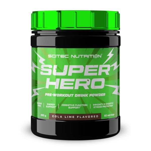 SciTec Superhero 285g cola-lime akciós termékkép 1