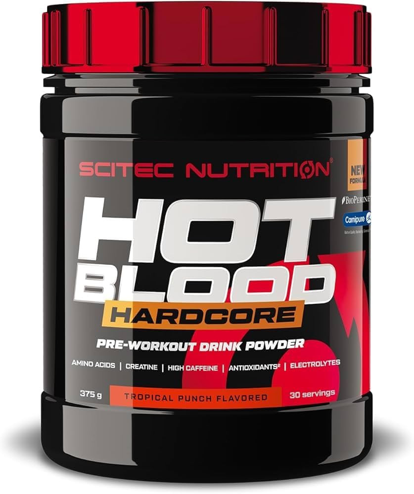 SciTec Hot Blood Hardcore 700g red fruits akciós termékkép 1