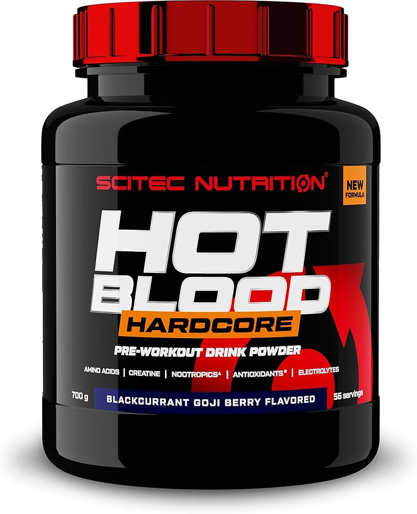 SciTec Hot Blood Hardcore 700g tropical punch akciós termékkép 1