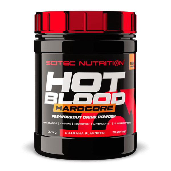 SciTec Hot Blood Hardcore 375g guarana akciós termékkép 1