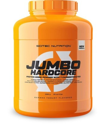 SciTec Jumbo Hardcore 3060g banán-joghurt akciós termékkép 1