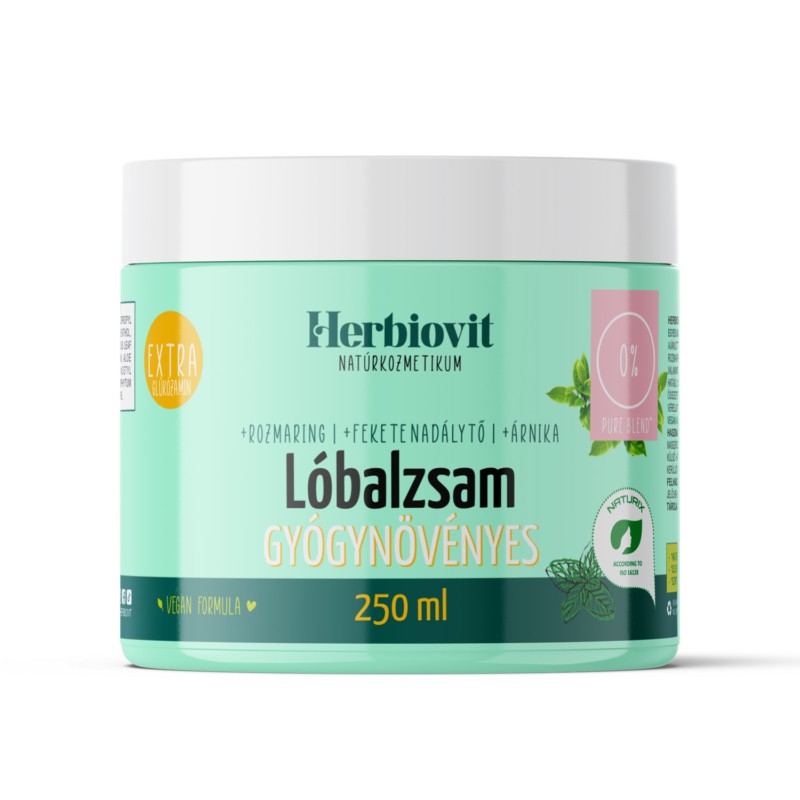 Herbiovit lóbalzsam gyógynövényes 250 ml akciós termékkép 1