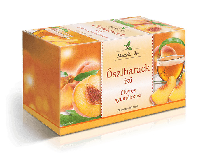 Mecsek gyümölcstea őszibarack 20x2g 40 g