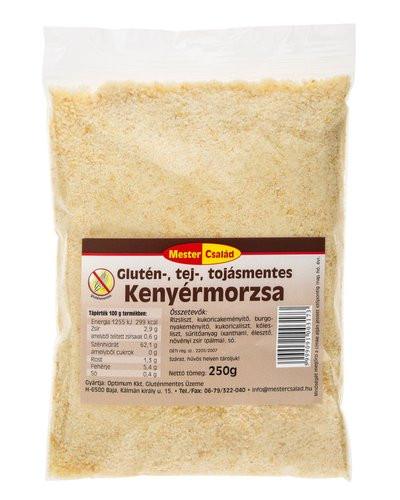 Gluténmentes zsemlemorzsa 250 g