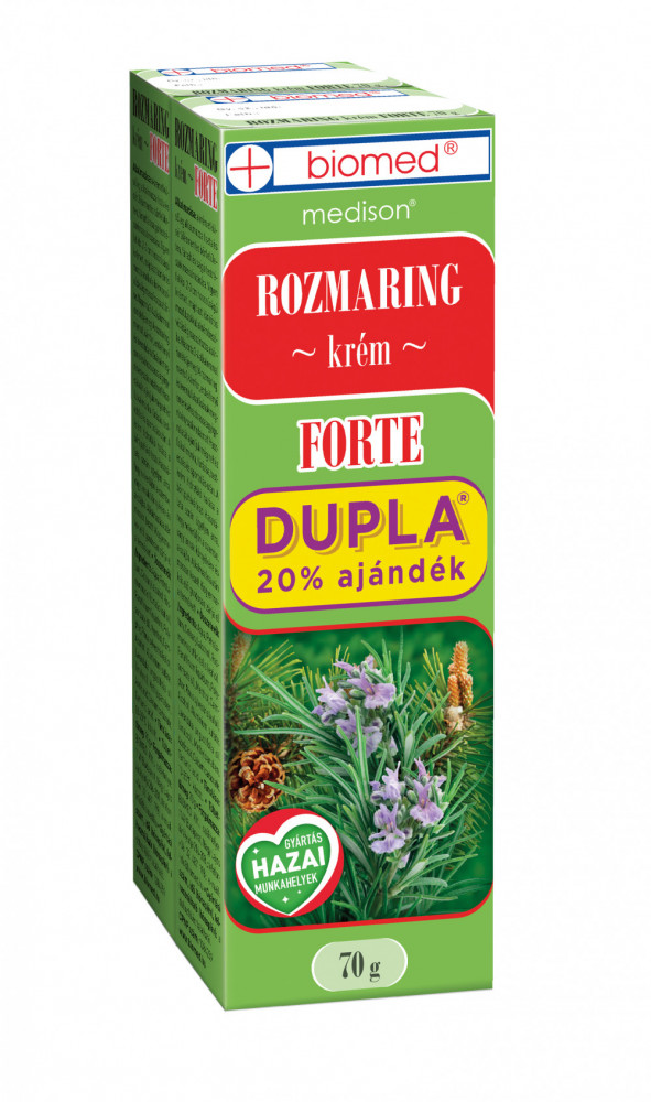 BIOMED ROZMARING KRÉM 2X70G FORTE DUPLA